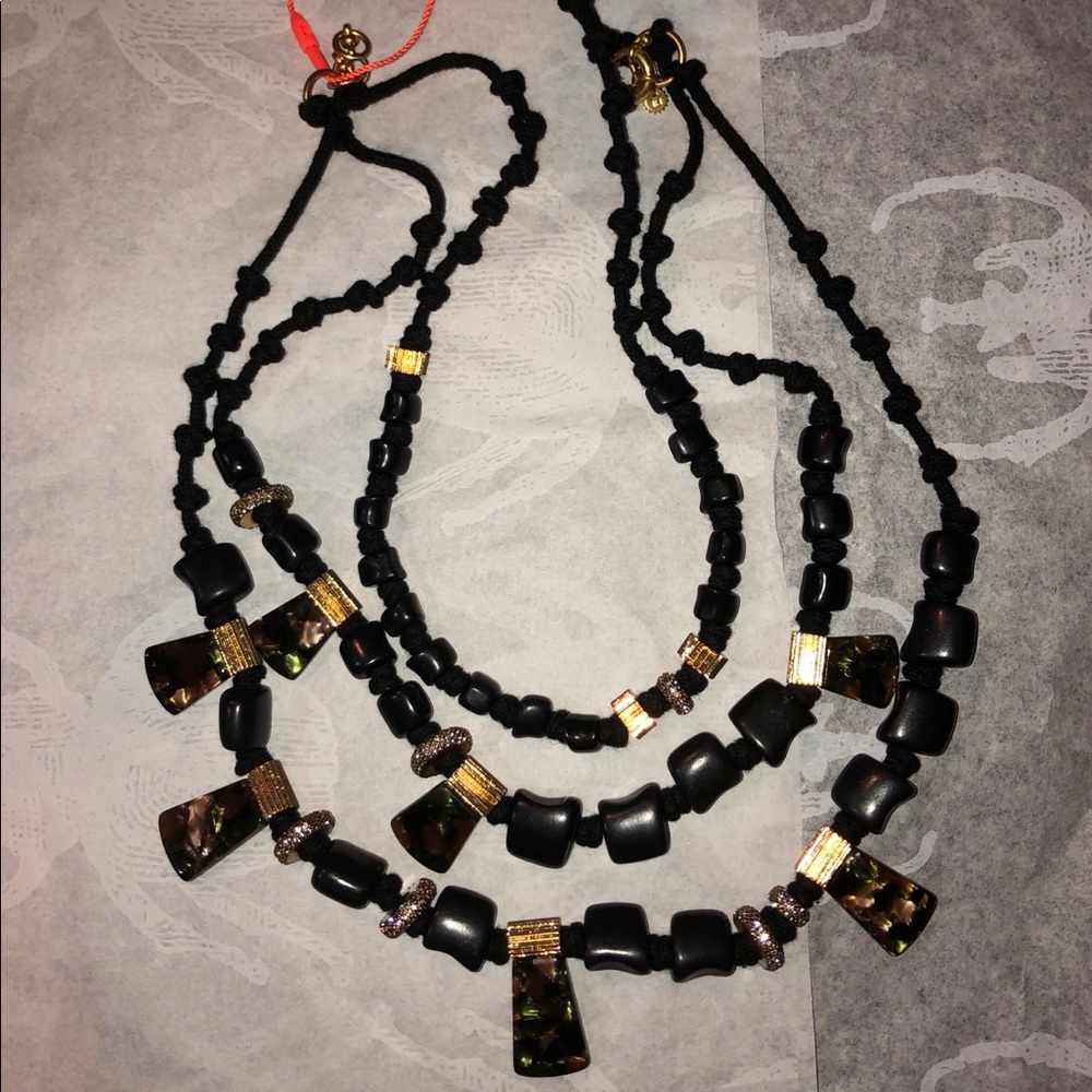 INDIA HICKS DRAWING ROOM MULTI-STRAND NECKLACE